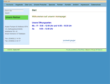Tablet Screenshot of kopka-sst.de